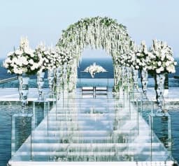 Beachside Wedding Circle